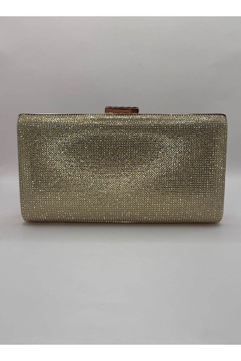 2 Sided Rhinestone Clutch