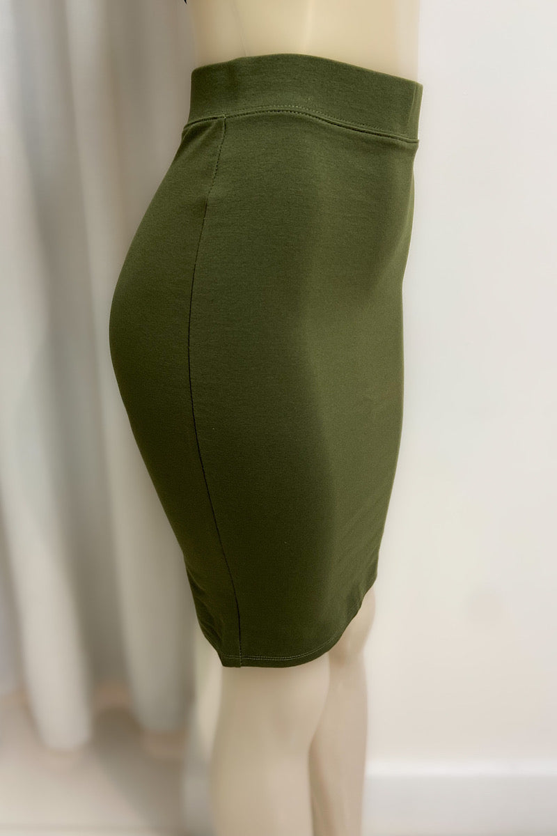 Fitted Pencil Skirt