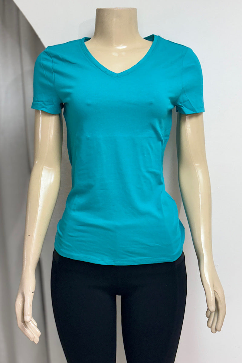 Short Sleeve V-Neck T-Shirt