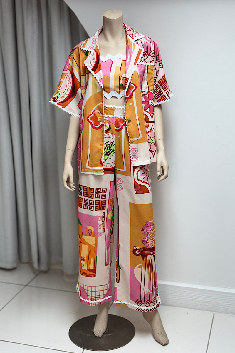 Rickrack Desert Print 3-Piece Set