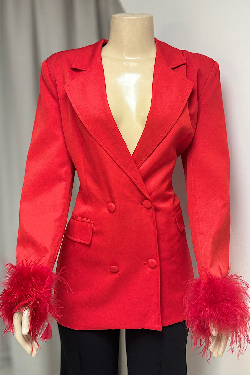 Red Feather Blazer