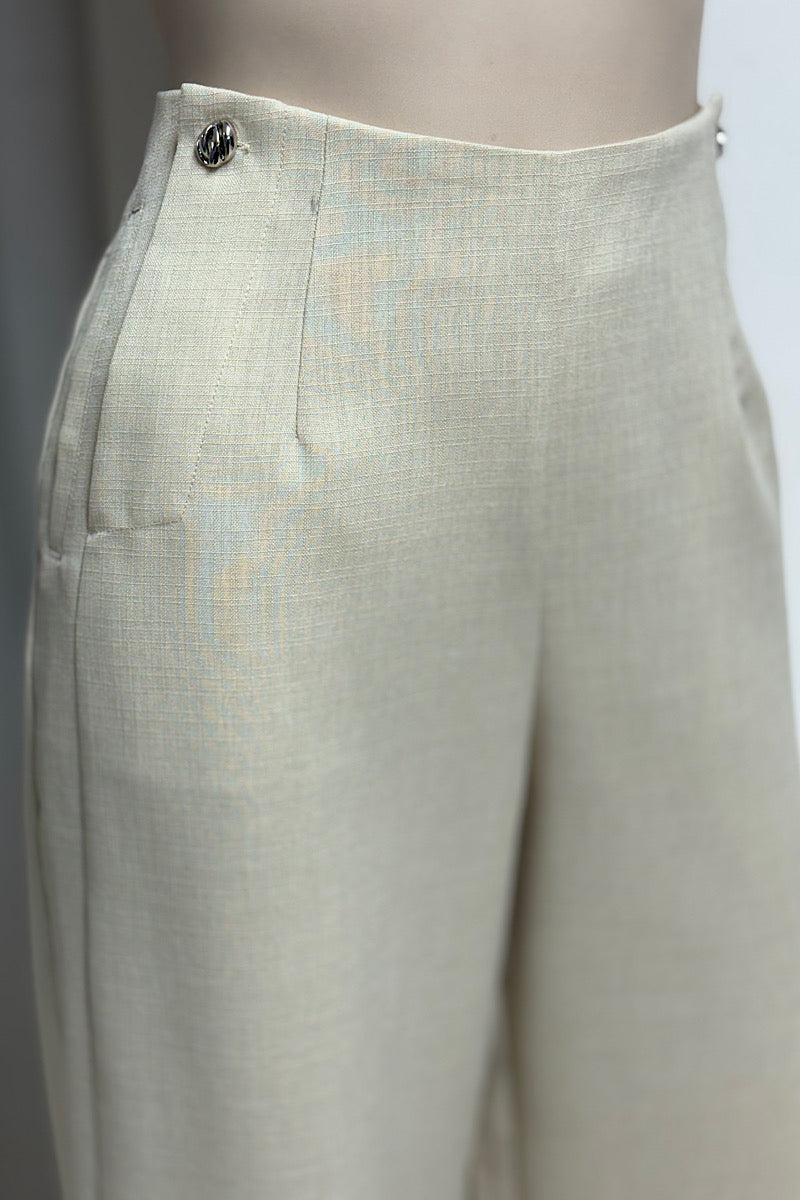 Woven Straight Leg Pant