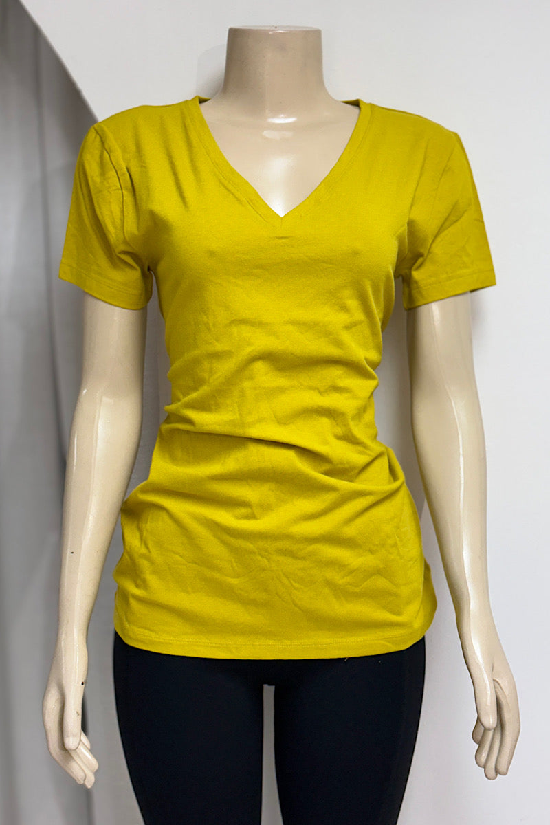 Short Sleeve V-Neck T-Shirt