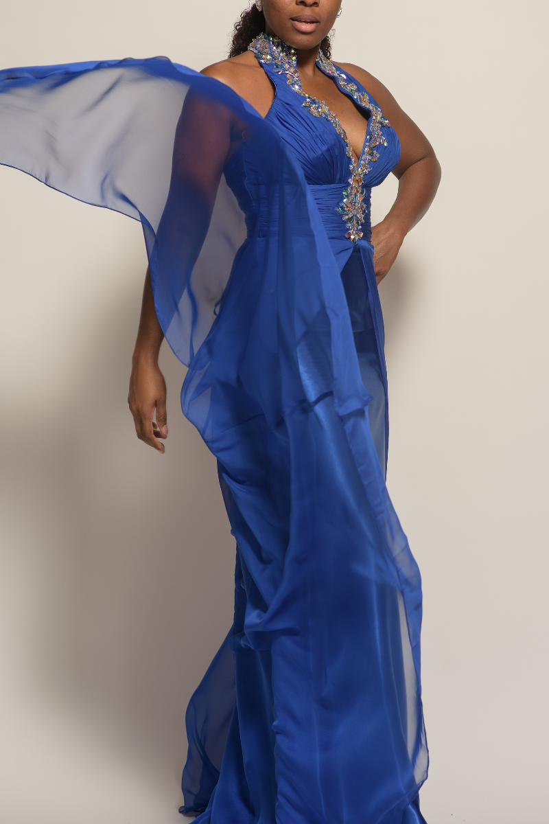 Royal Train Halter Formal