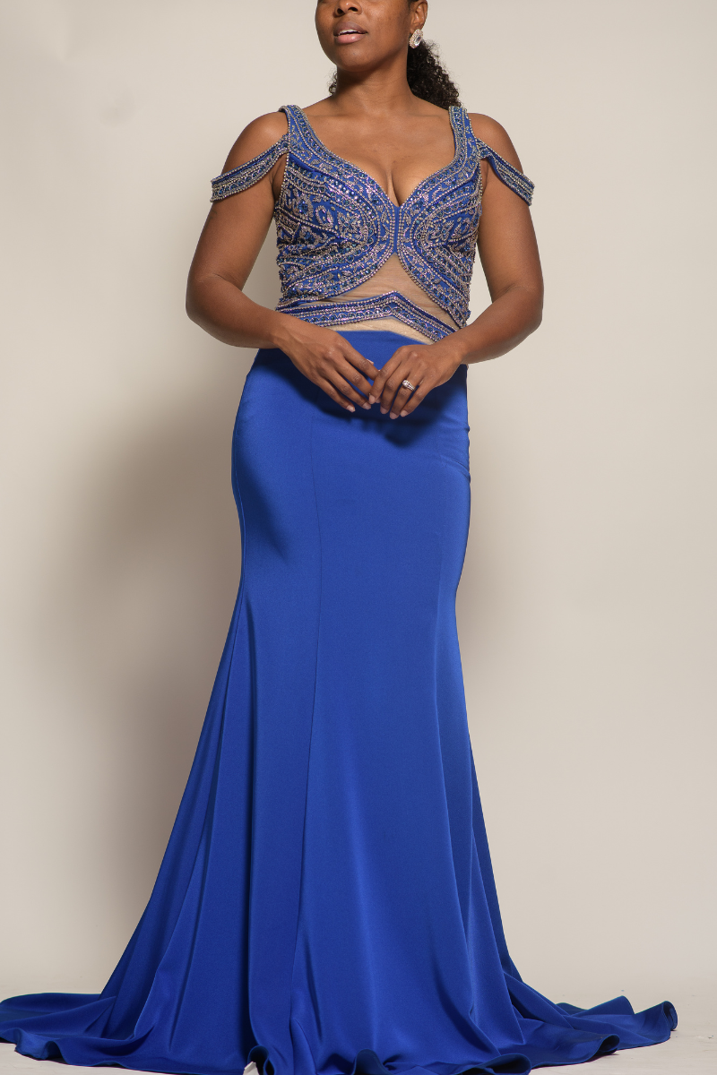 Royal Beaded Detail Formal