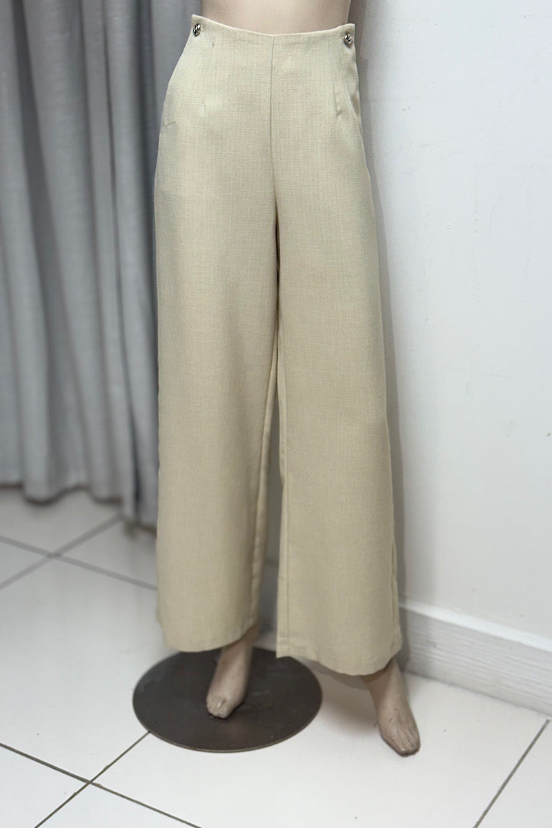 Woven Straight Leg Pant