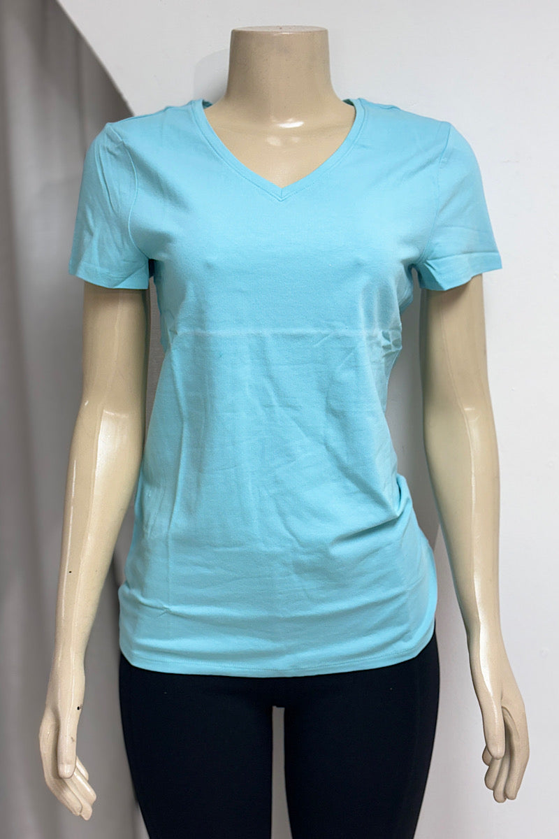 Short Sleeve V-Neck T-Shirt