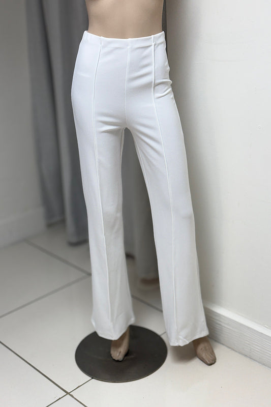 Zip-Up Wide Legged Pant