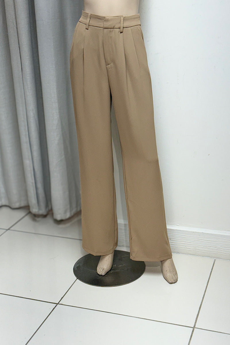 Straight Leg Trousers