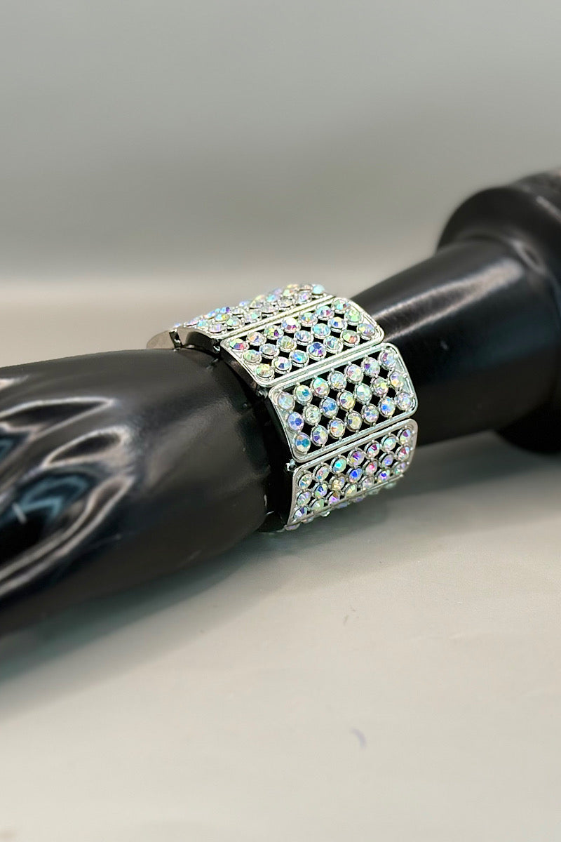 Bracelet- Silver Iridescent Collection