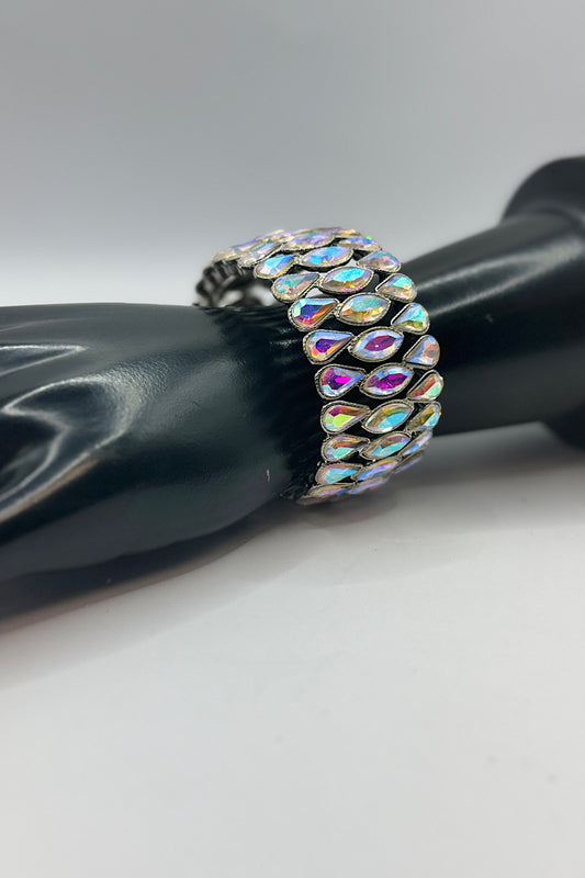 Bracelet- Silver Iridescent Collection 5