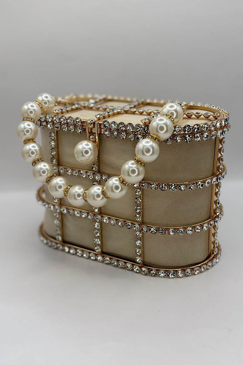 Pearl Handle Chest Clutch