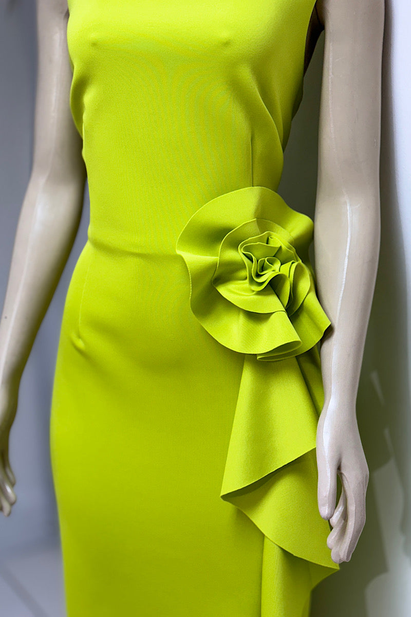 3D Flower A-Line Dress
