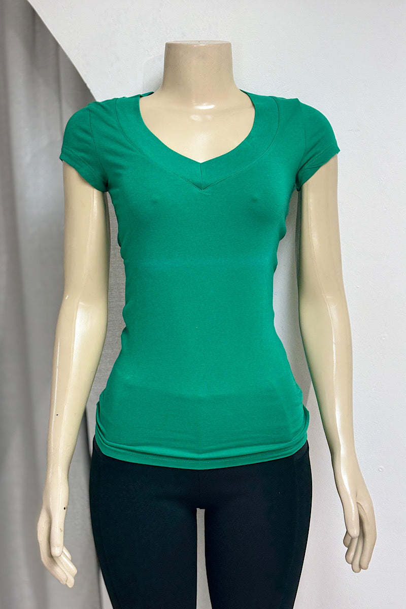 Short Sleeve V-Neck T-Shirt