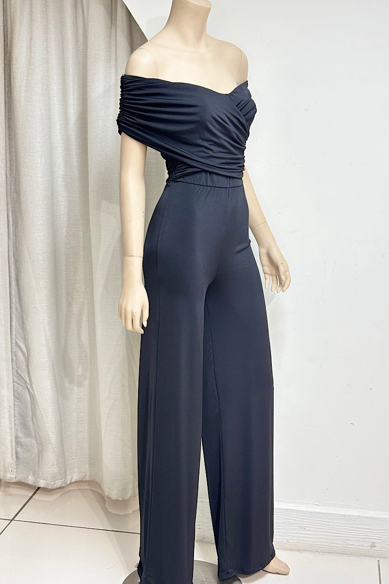 Off-Shoulder Jumpsuit