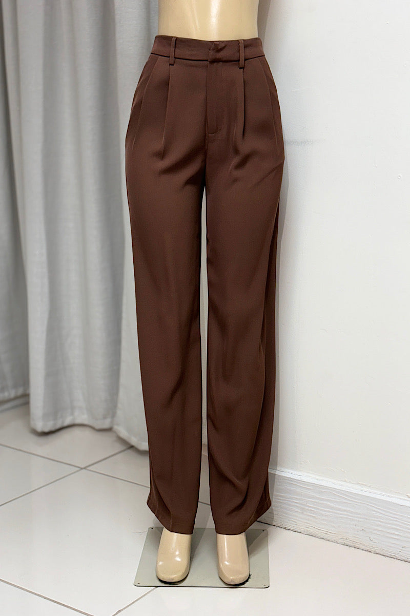 Straight Leg Trousers