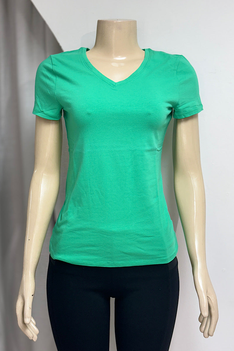 Short Sleeve V-Neck T-Shirt