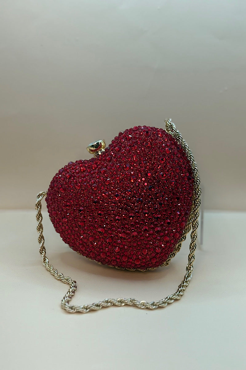 Queen Of Hearts Mini Clutch