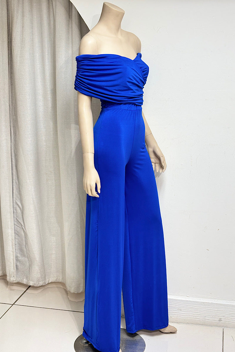 Off-Shoulder Jumpsuit