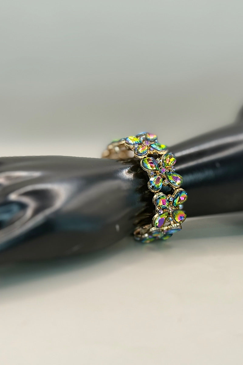 Bracelet- Silver Iridescent Collection 10