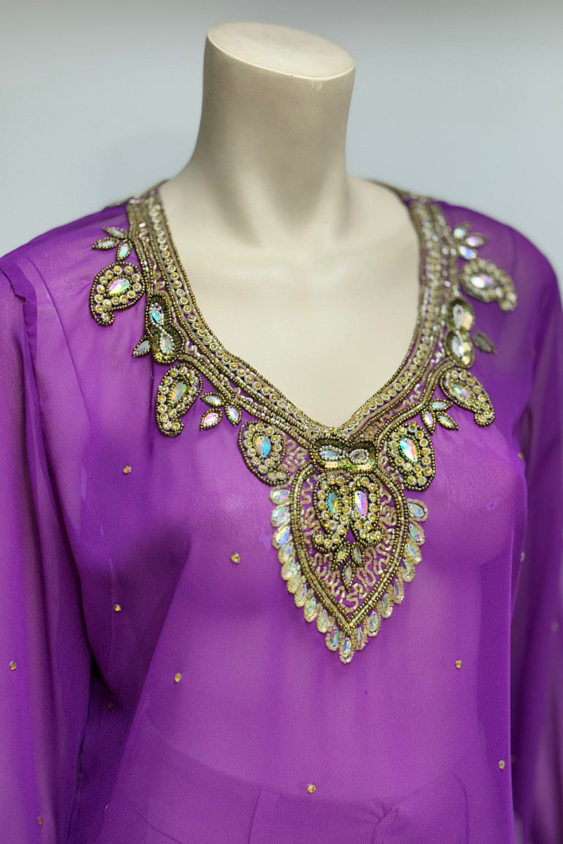 Embellished Iridescent Sequin Tunic