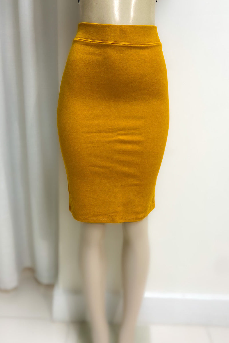 Fitted Pencil Skirt