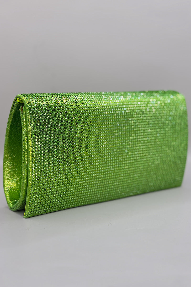 Small Embellished Envelope Clutch