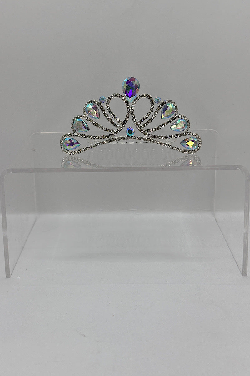 Tiara- Silver Iridescent Collection 3