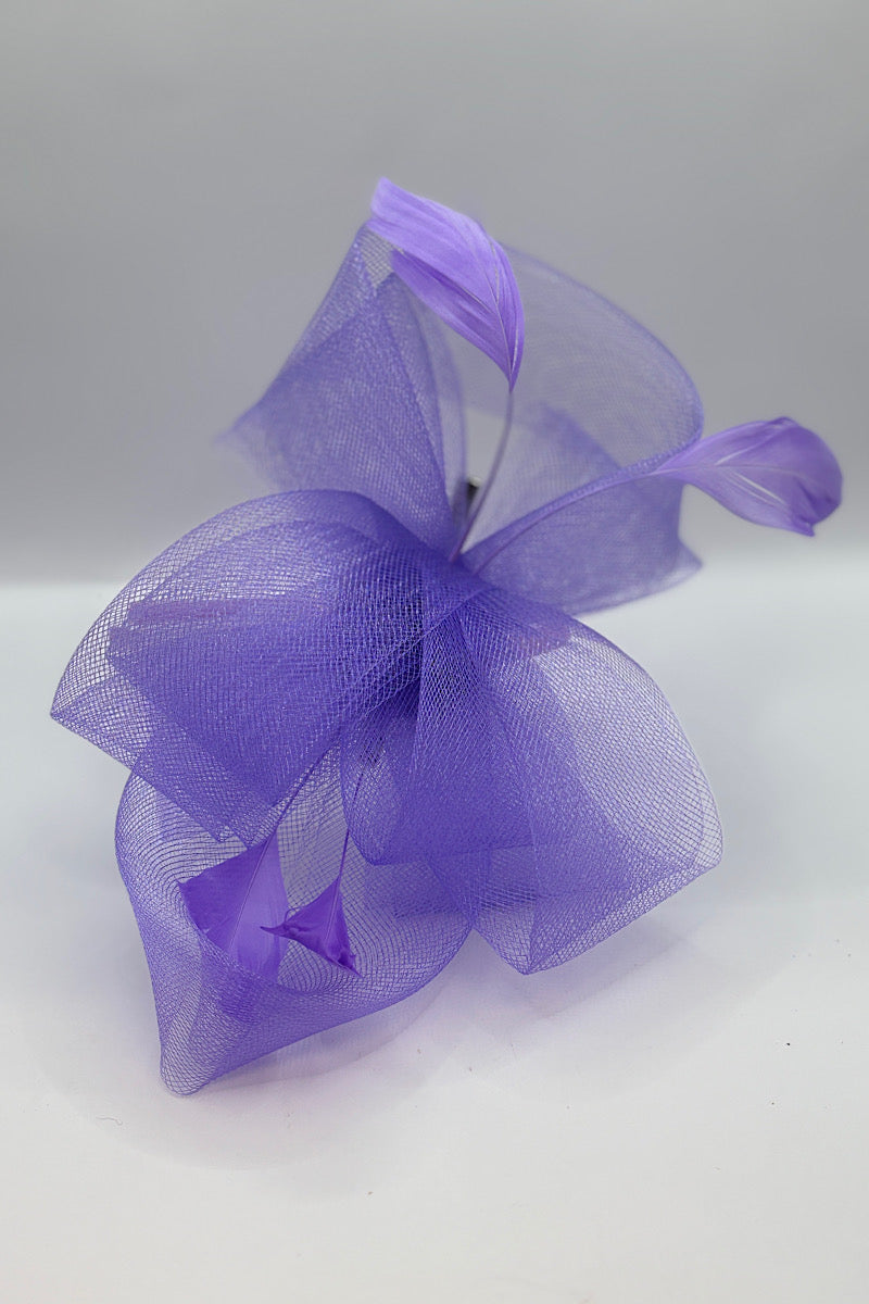 Bow Feather Fascinator
