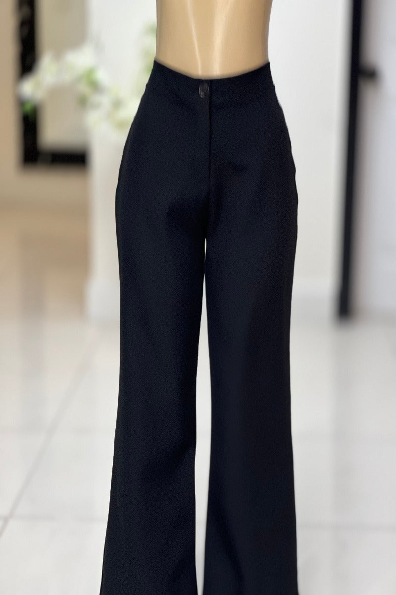 Flare Black Office Pants