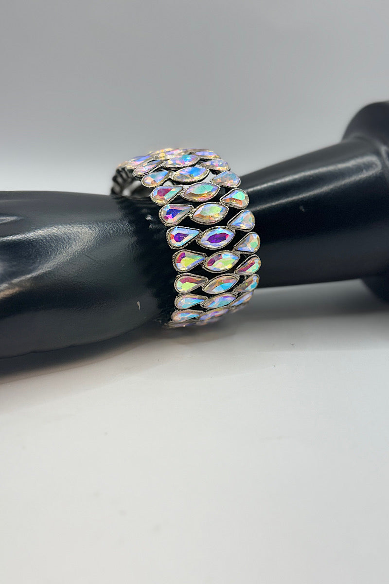 Bracelet- Silver Iridescent Collection 5