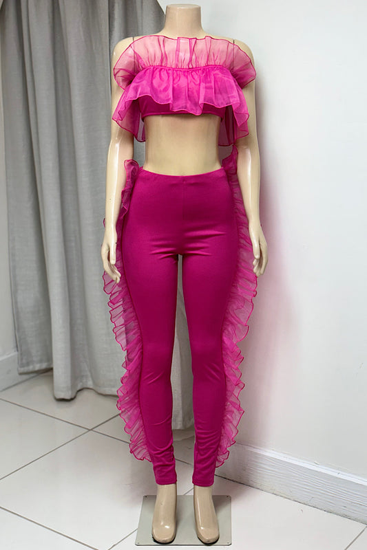 Pink 2-Piece Pant