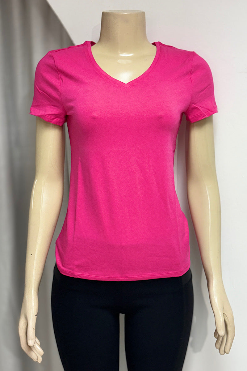 Short Sleeve V-Neck T-Shirt