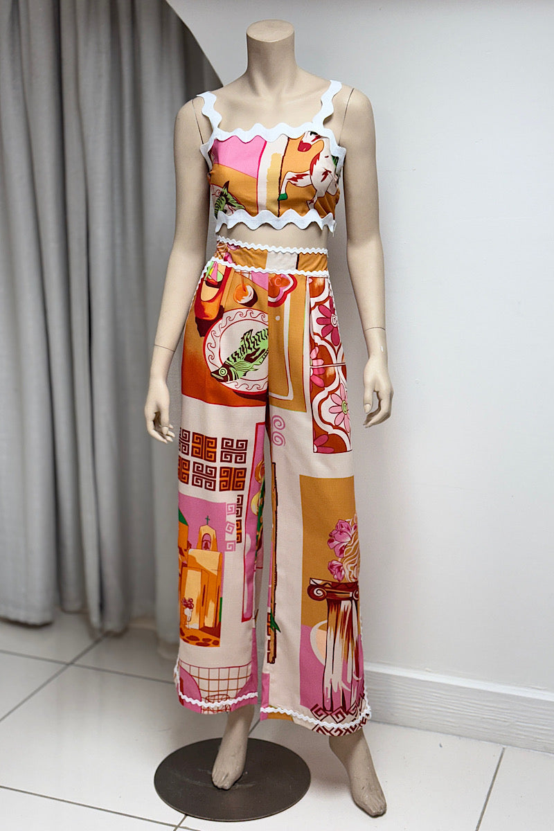 Rickrack Desert Print 3-Piece Set