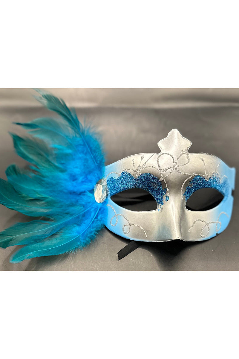 Side Feather Mask