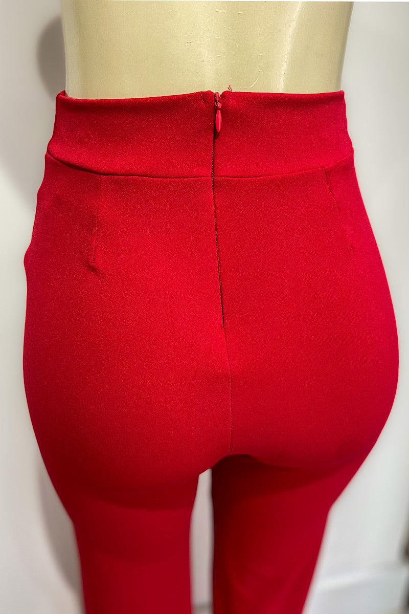 Red Pants w/ Stretch