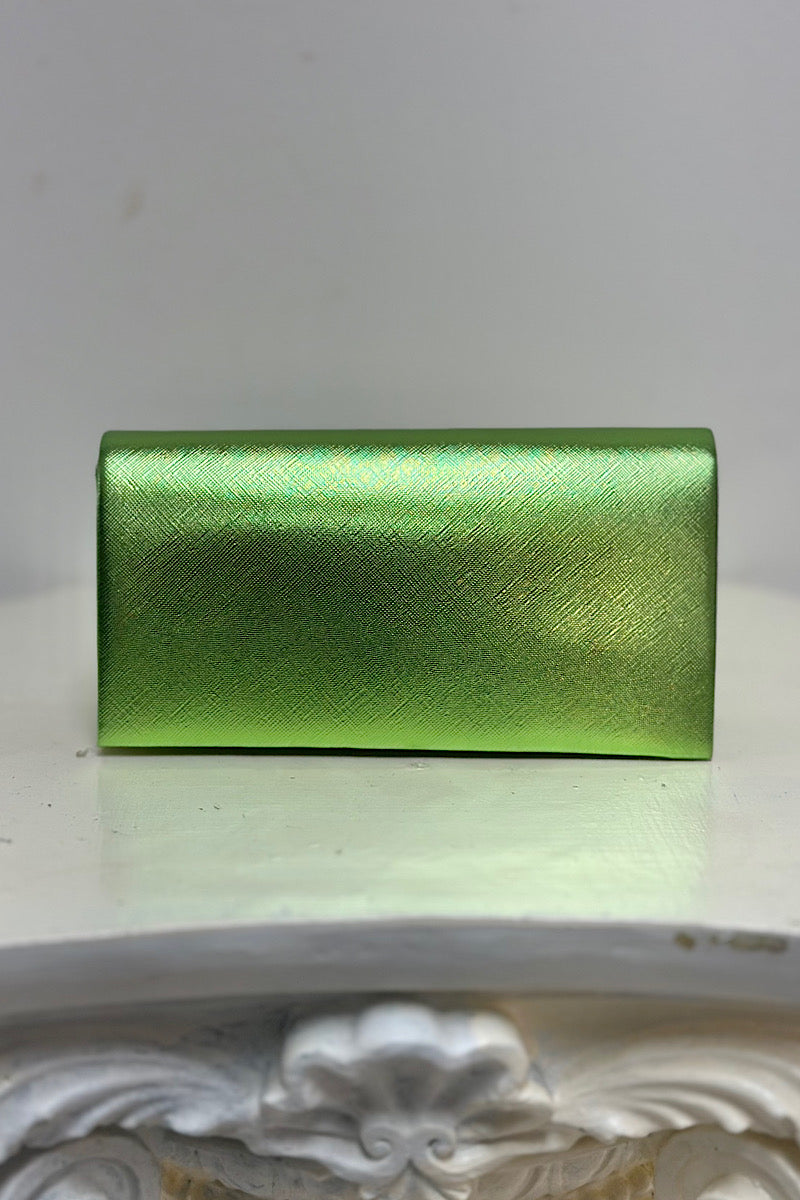 Fold-Over Shine Clutch