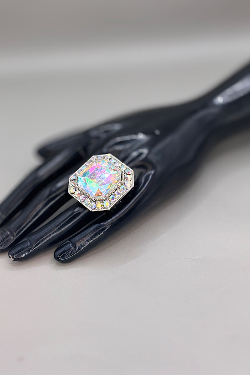 Rings- Silver Iridescent Collection 3