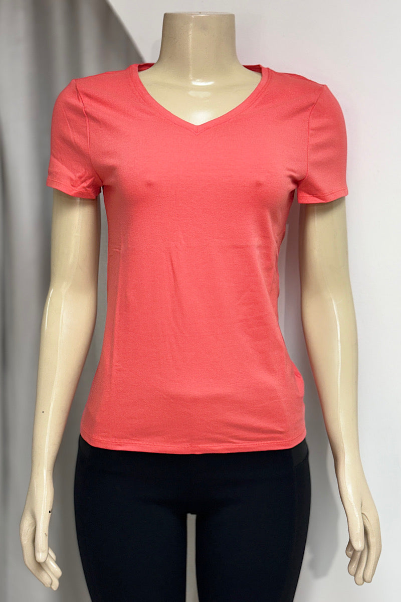 Short Sleeve V-Neck T-Shirt