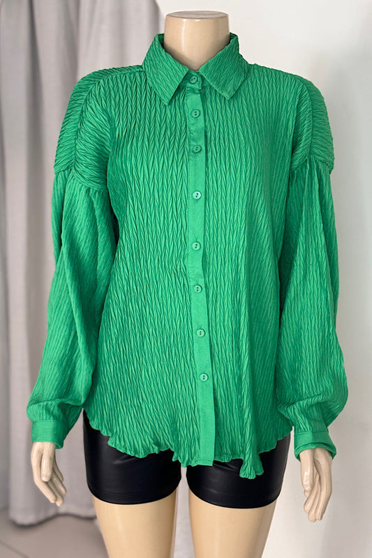 Green Long Shirt
