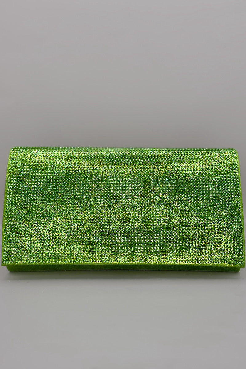 Small Embellished Envelope Clutch