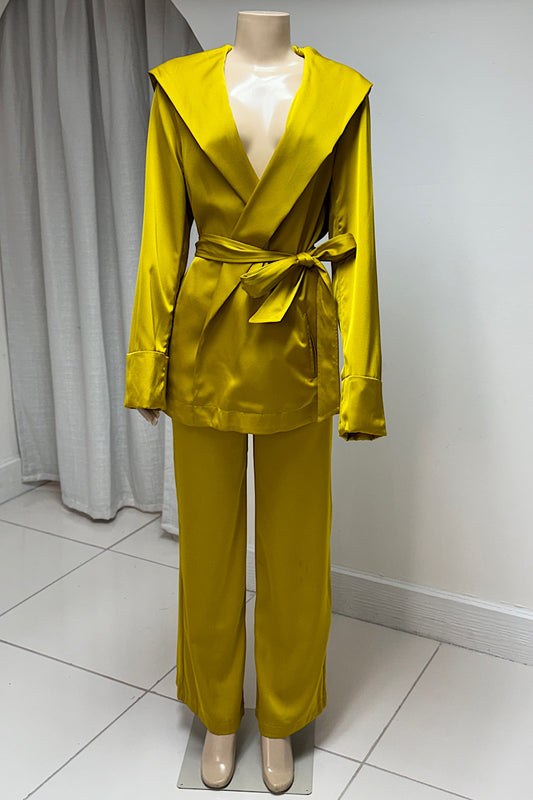Gold Hooded Suit