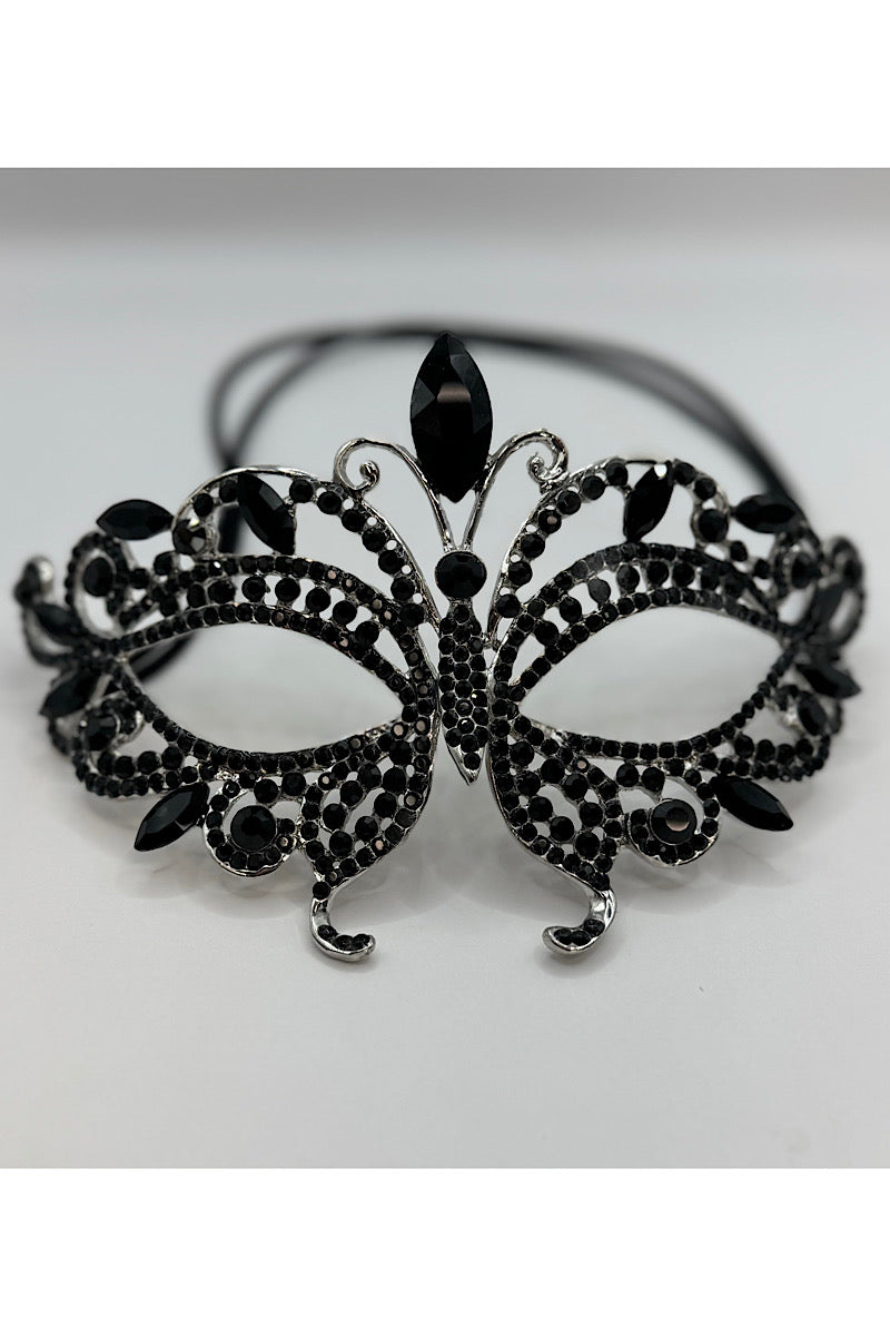 Sophisticated Rhinestone Mask