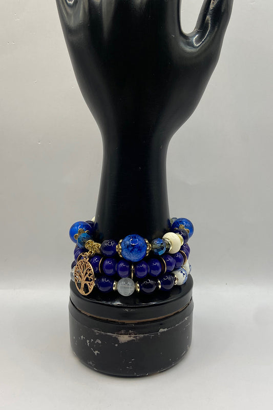 Bracelet Set- Blue Collection 4