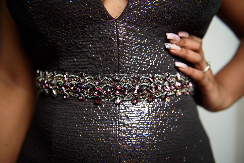 Metallic Purple Formal