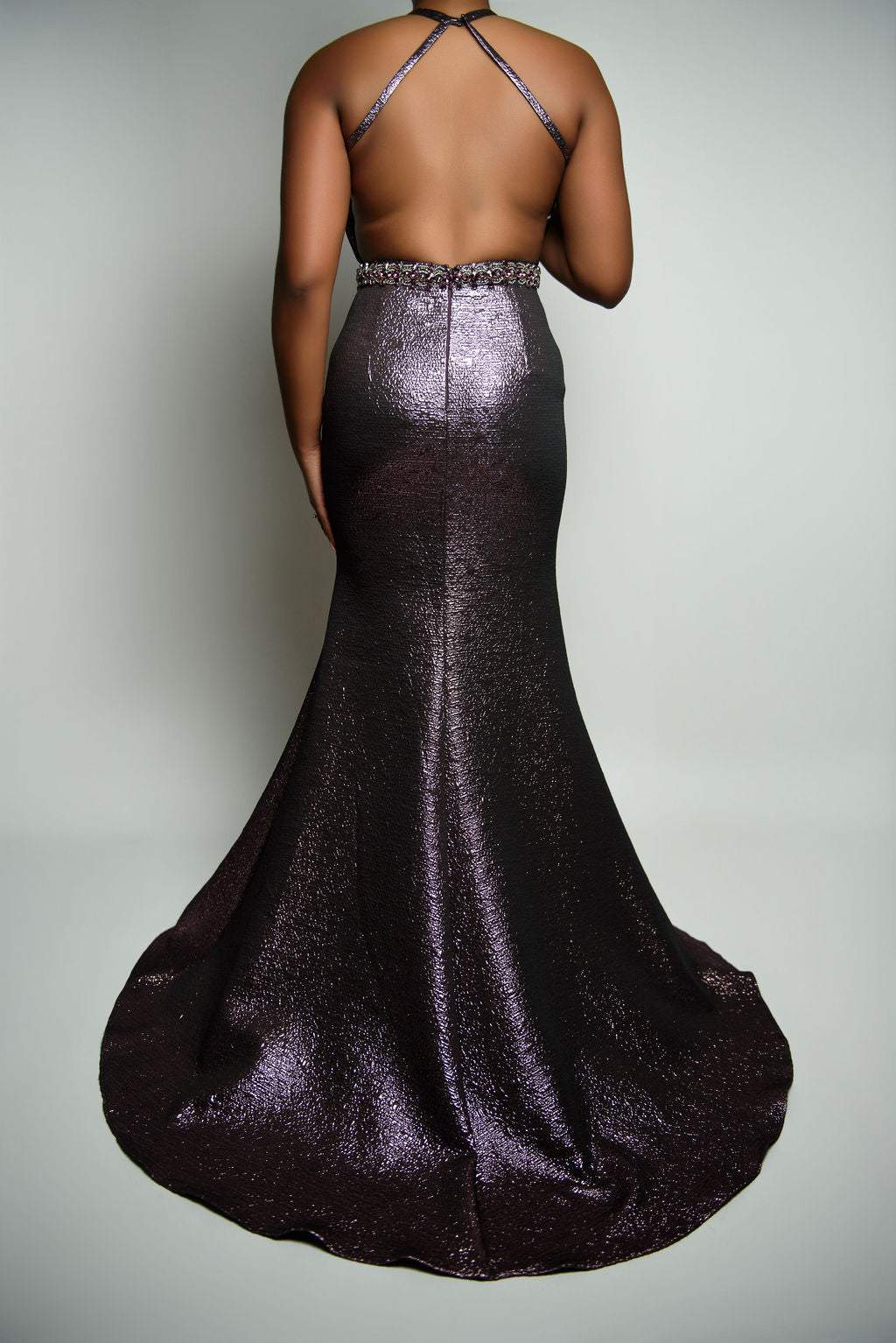 Metallic Purple Formal