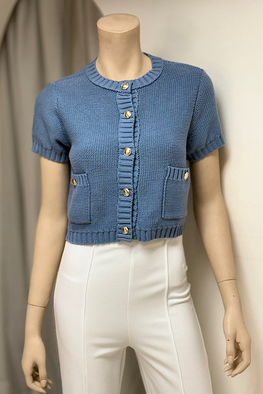 Knitted Crop-Top