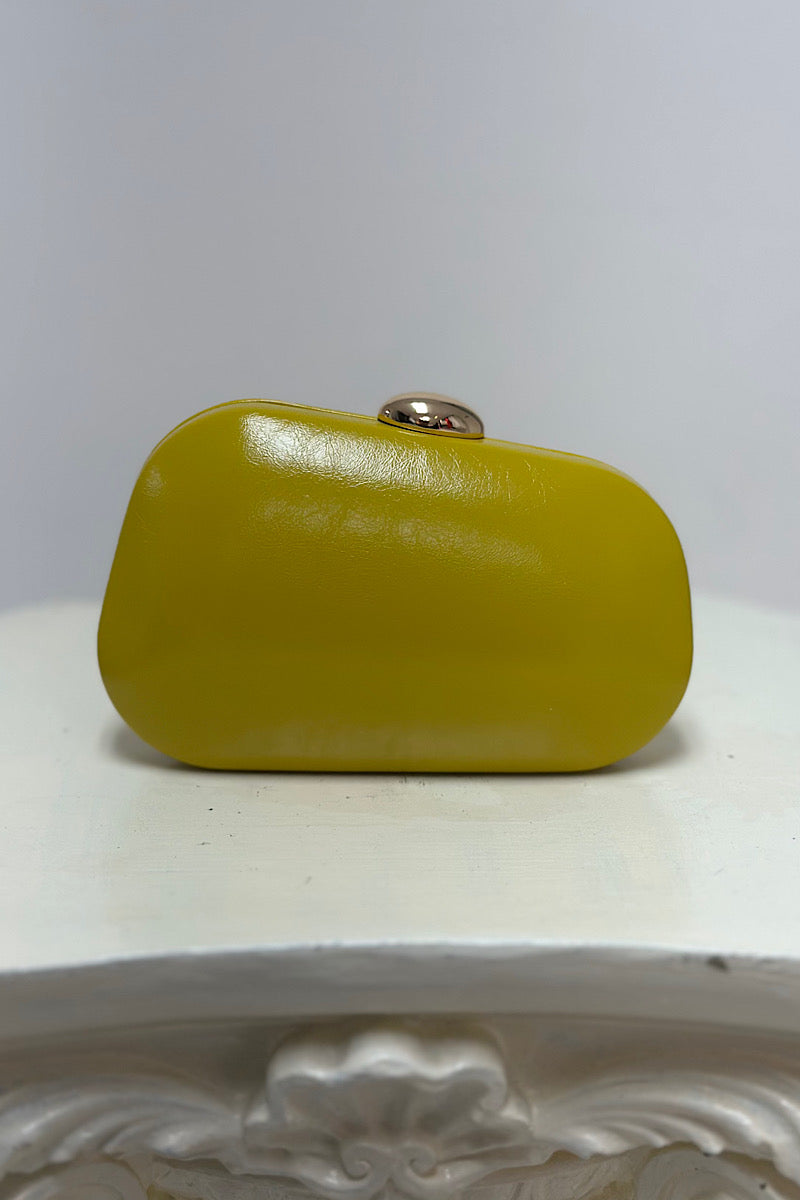 Abstract Shape Textured Clutch