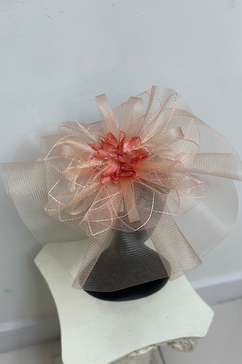 Beaded Flower Detail Fascinator