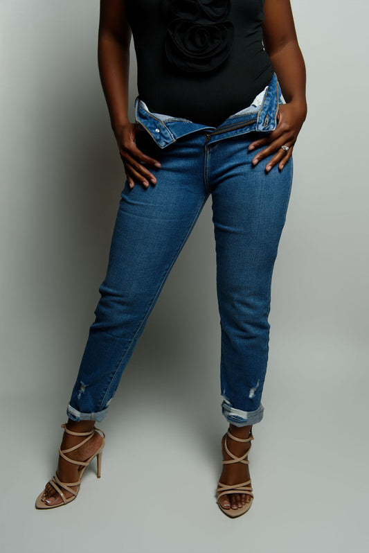 Ripped Mom Jeans